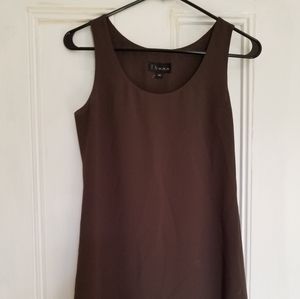 Flowy brown dress